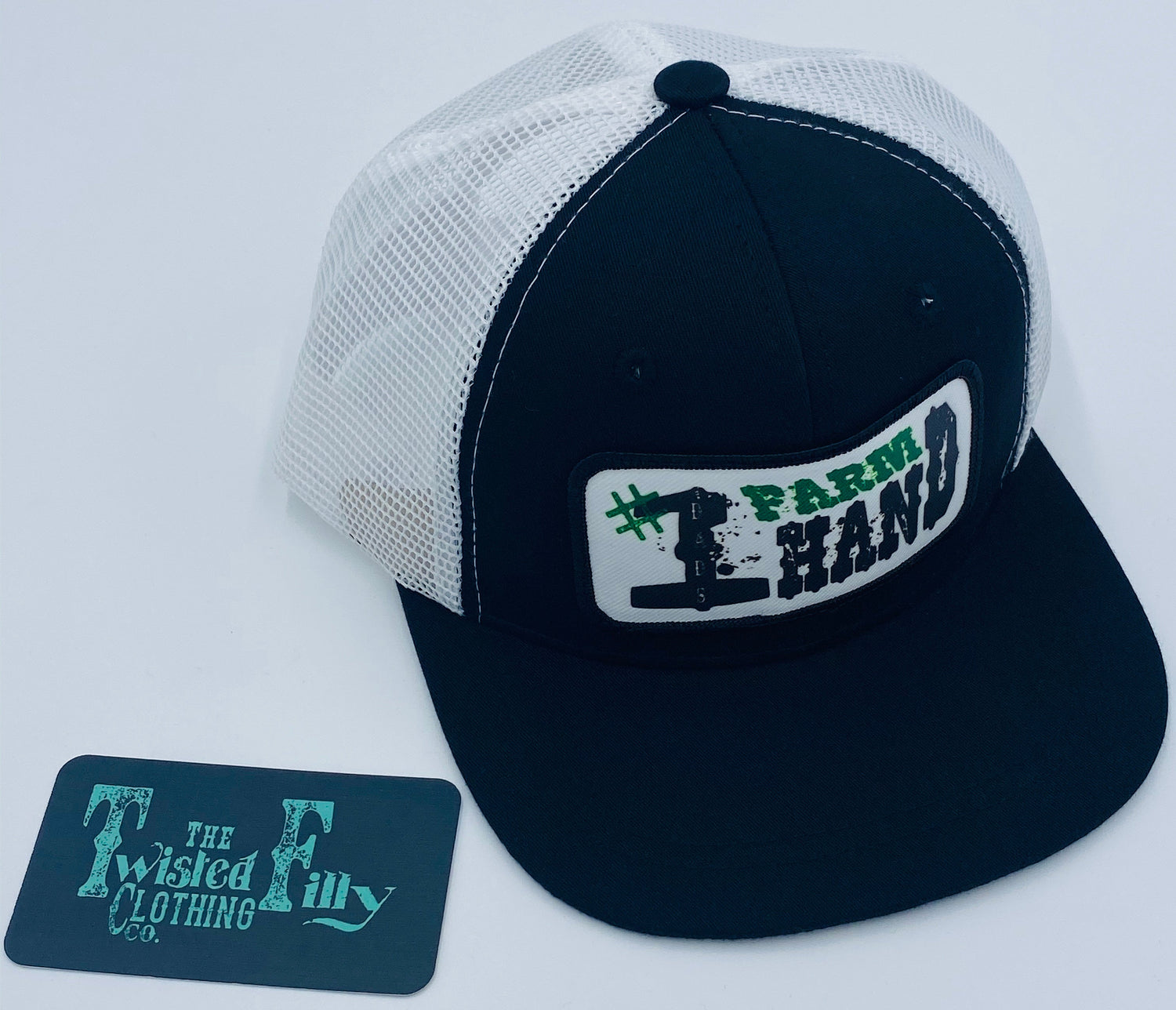 #1 Farm Hand - Youth Trucker Hat for kids