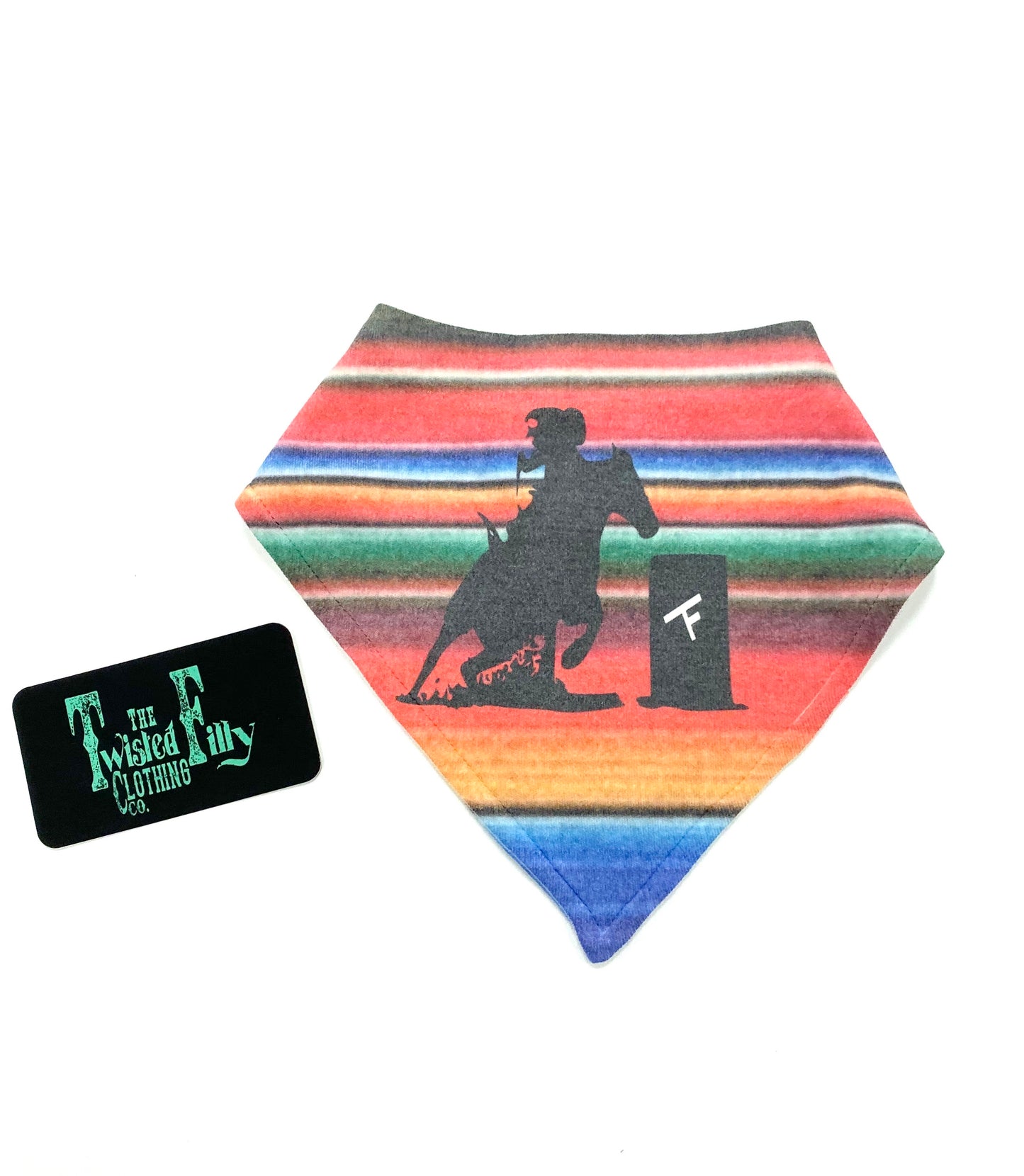 Infant Bib - Serape Barrel Racer