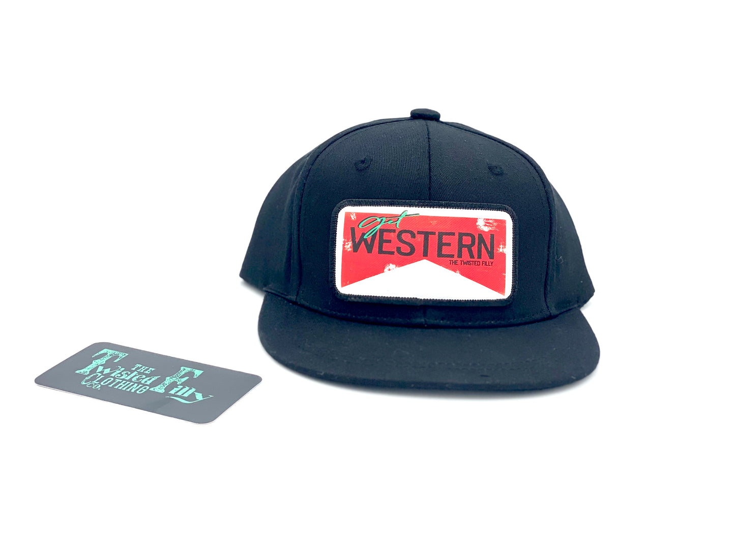 Get Western - Infant / Toddler Snapback Hat - Black