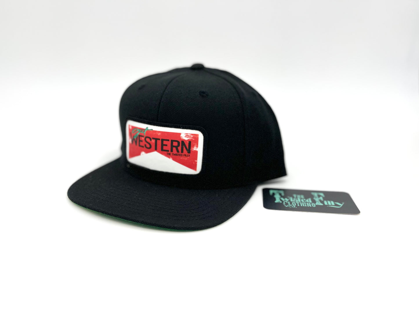 Get Western - Youth/Adult Snapback Hat - Black