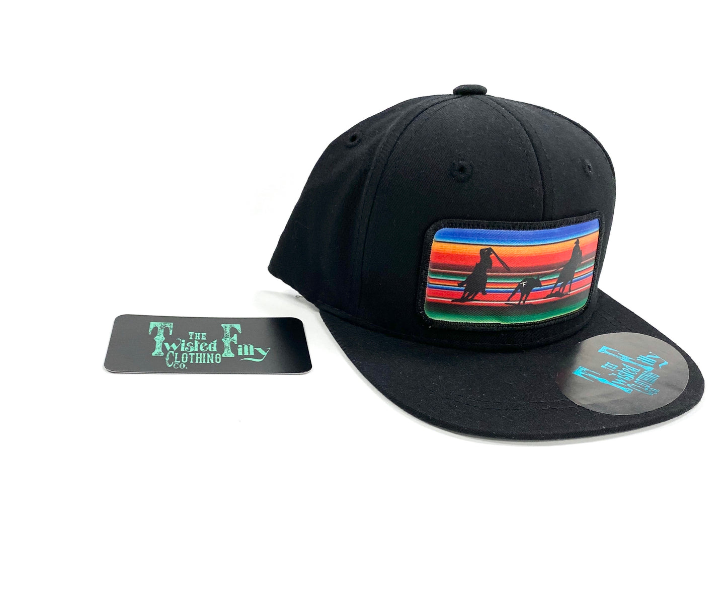 Serape Team Roper - Infant / Toddler Snapback Hat - Black