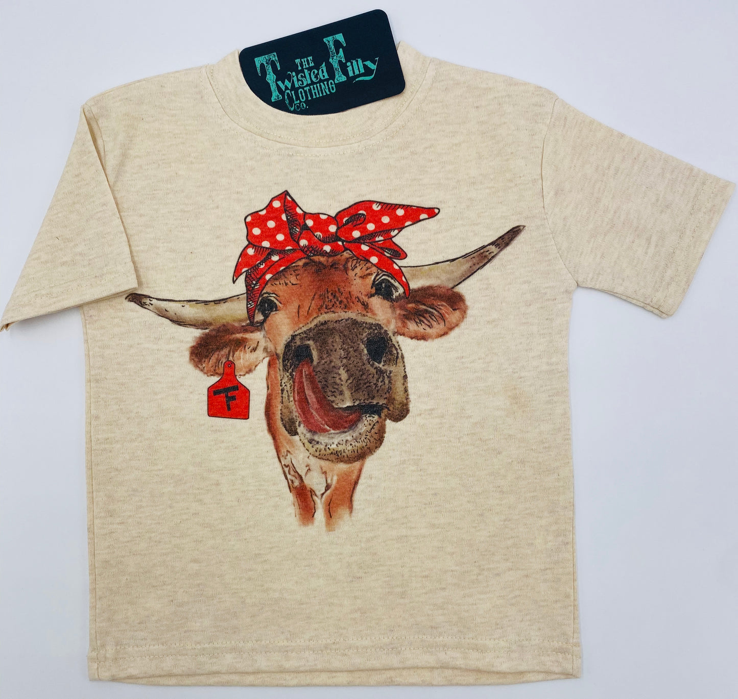 Terrible Two's - S/S Toddler Tee - Oatmeal