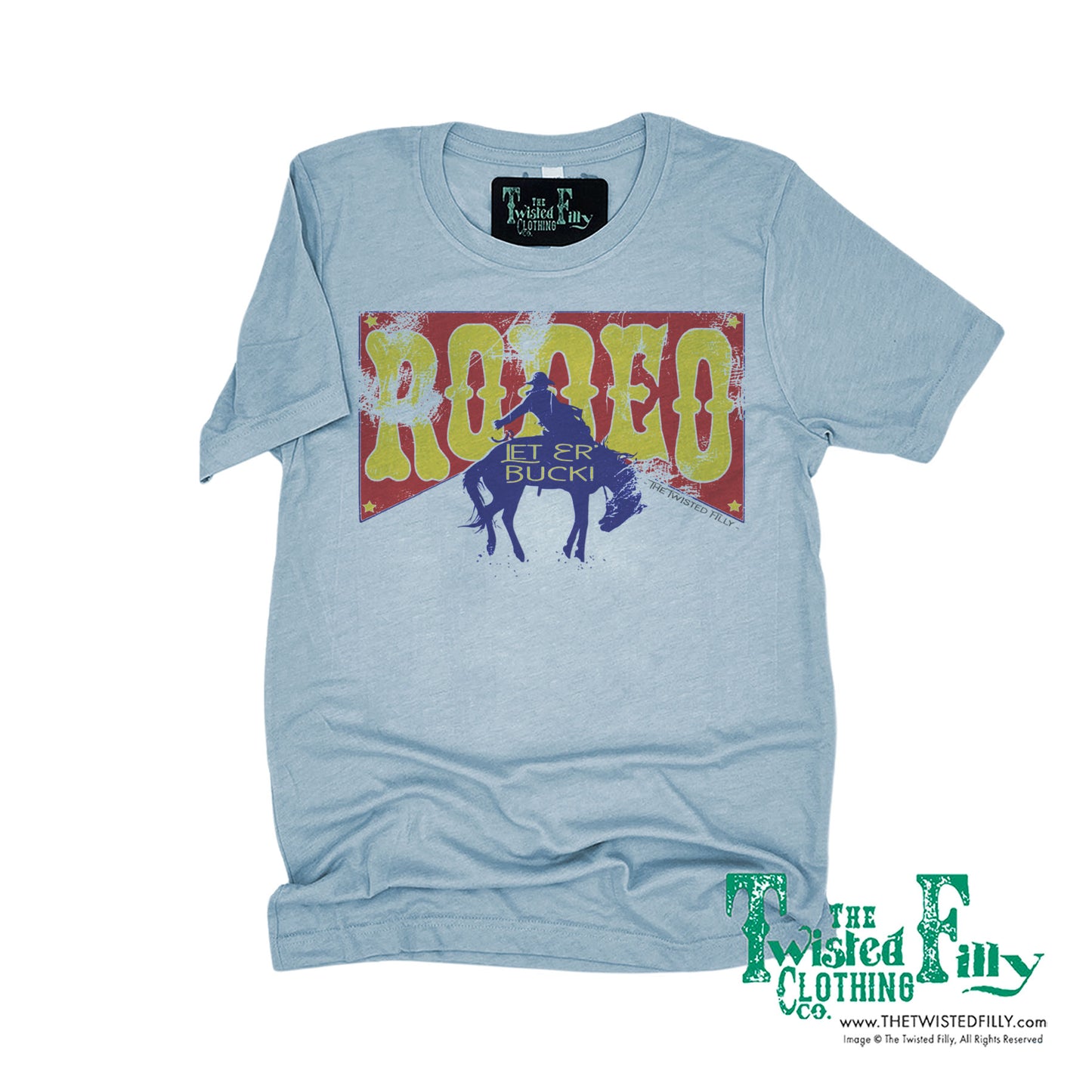 Rodeo - S/S Crew Neck Adult Tee - Assorted Colors