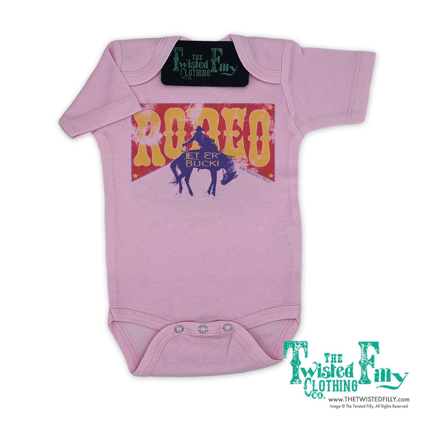 Rodeo - S/S Infant One Piece - Assorted Colors