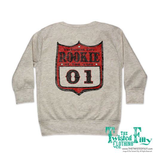 Rookie Of The Year Rodeo Back Number - Toddler Pullover