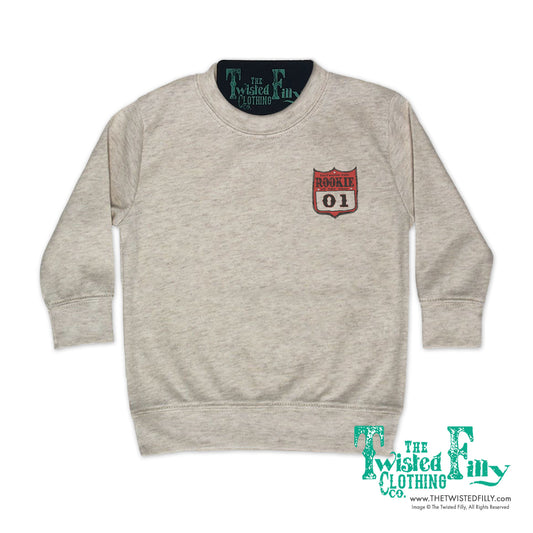 Rookie Of The Year Rodeo Back Number - Toddler Pullover