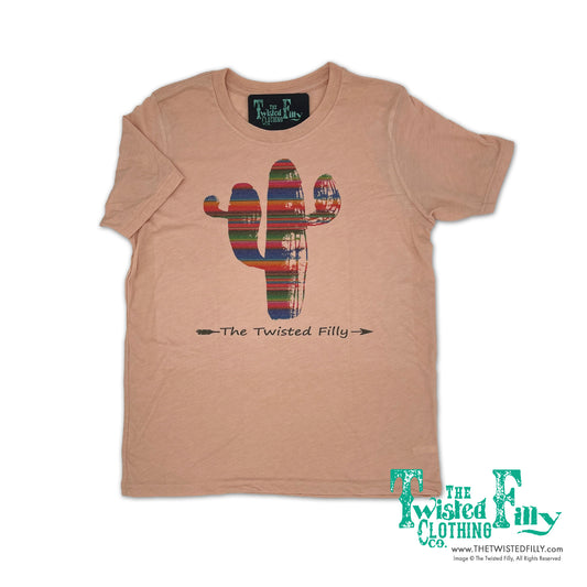 Serape Cactus - S/S Infant Tee - Dusty Rose