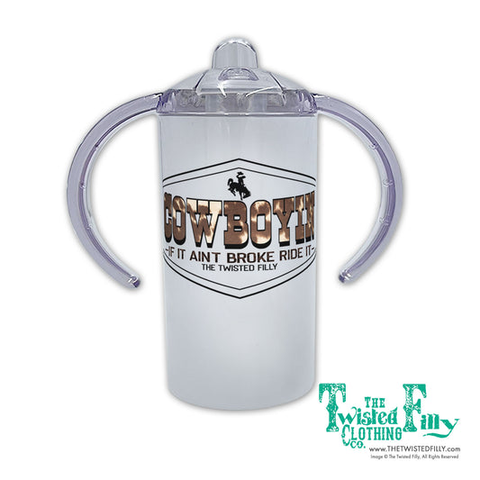 Triangle Cowboy Toddler Sippy