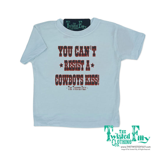 You Can't Resist A Cowboys Kiss - S/S Infant Tee - Assorted Colors